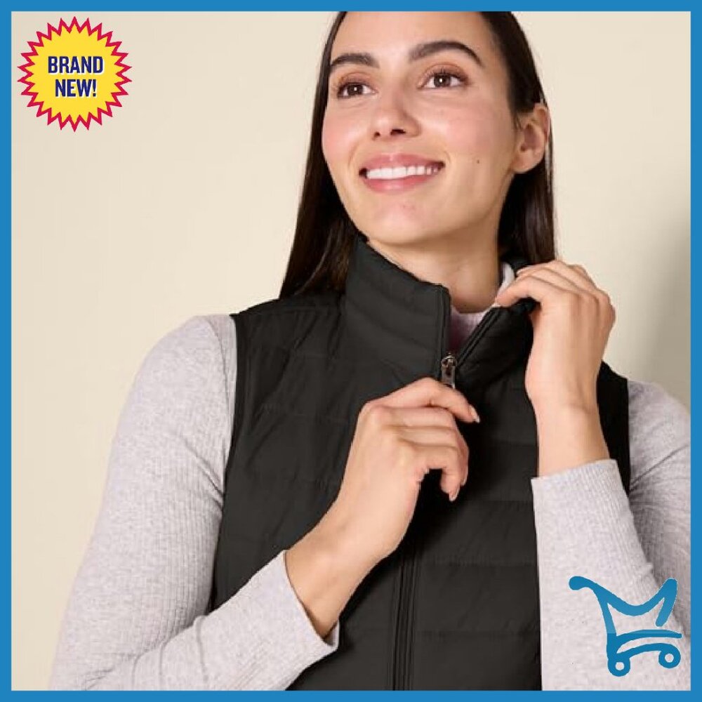 Lightweight Water-Resistant Packable Puffer Vest … - image 5